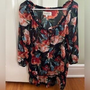Abercrombie floral shirt